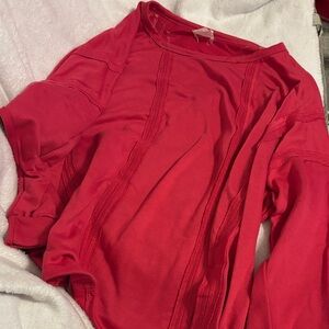 ANDREE BY UNIT Bold Pink Sweatshirt